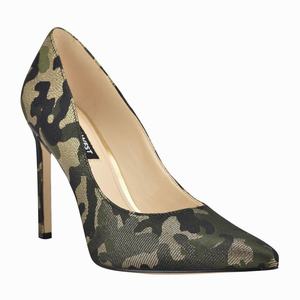 Nine West Tatiana Pointy Toe Pumps Groen/Beige Nederland | CEQ-714328